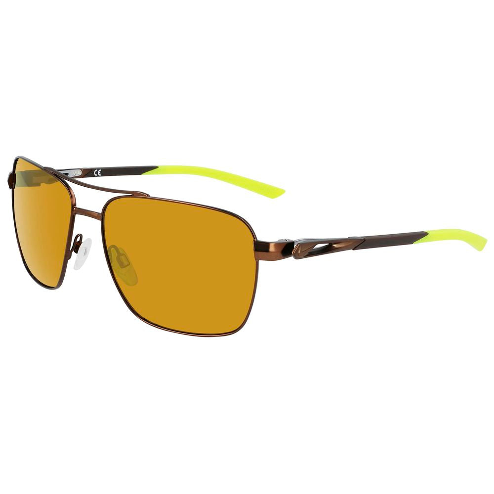 Nike Brown Metal Sunglasses | Regal Royce