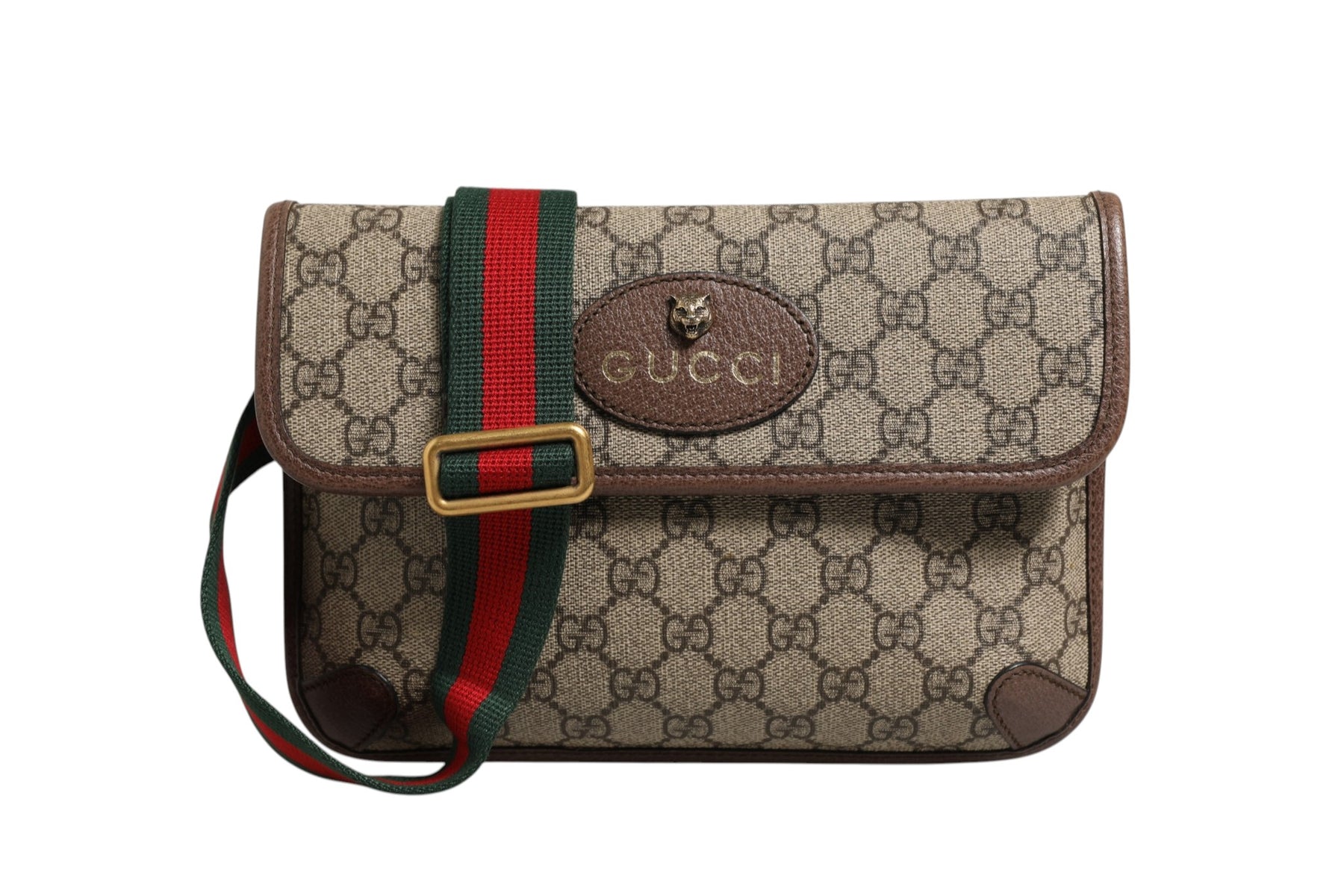 Gucci Supreme Monogram Neo Vintage Web Belt Bag | Regal Royce