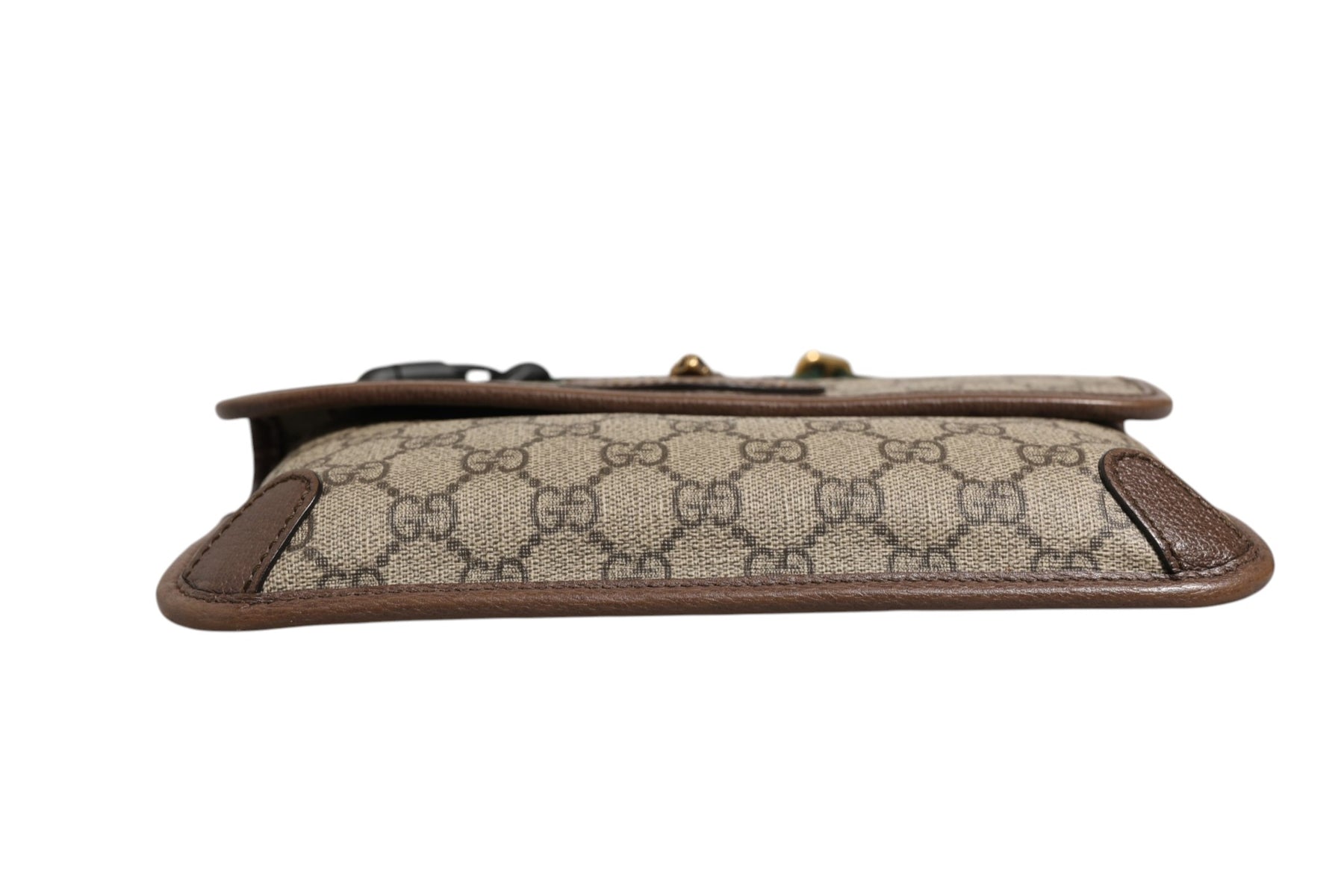 Gucci Supreme Monogram Neo Vintage Web Belt Bag Brown | Regal Royce