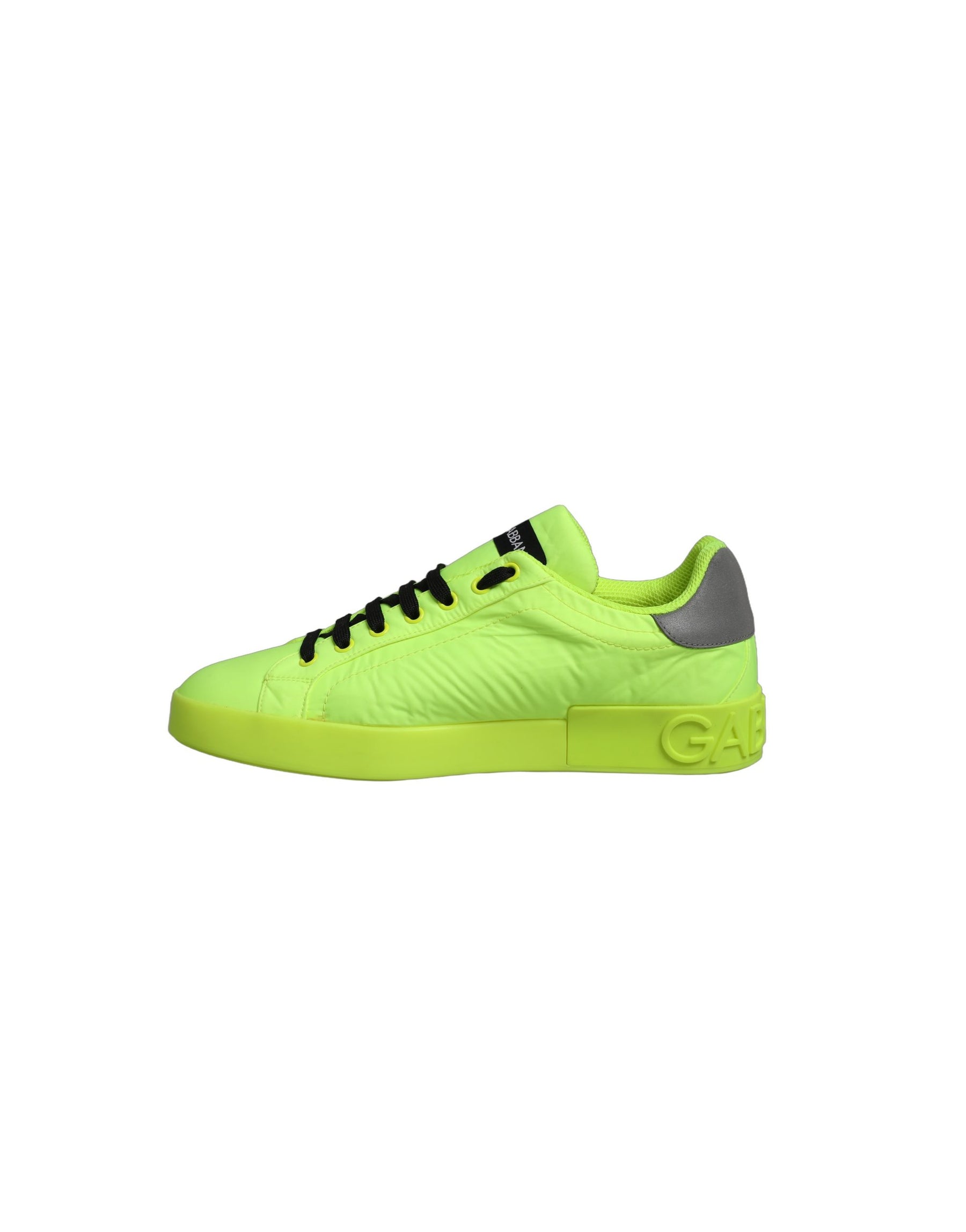 Dolce & Gabbana Green Logo Tape Low Top Portofino Sneakers Shoes | Regal Royce