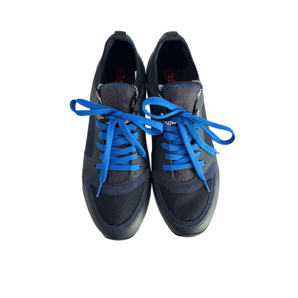 Borbonese Blue Rubber Men Sneaker | Regal Royce