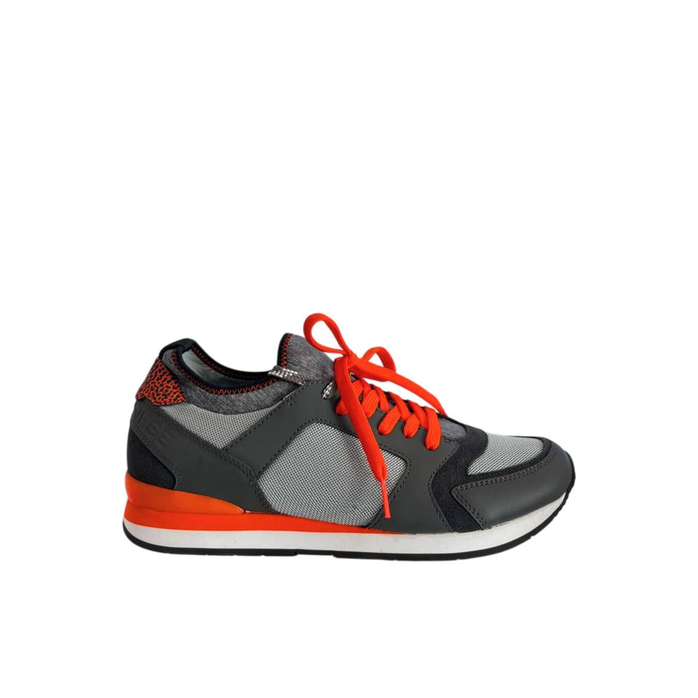 Borbonese Orange Rubber Men Sneakers | Regal Royce