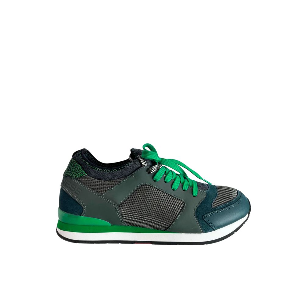 Borbonese Green Rubber Men Sneaker | Regal Royce