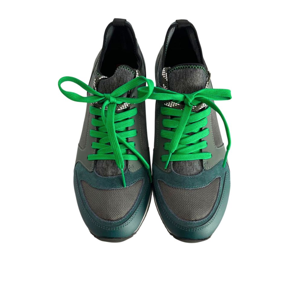 Borbonese Green Rubber Men Sneaker | Regal Royce