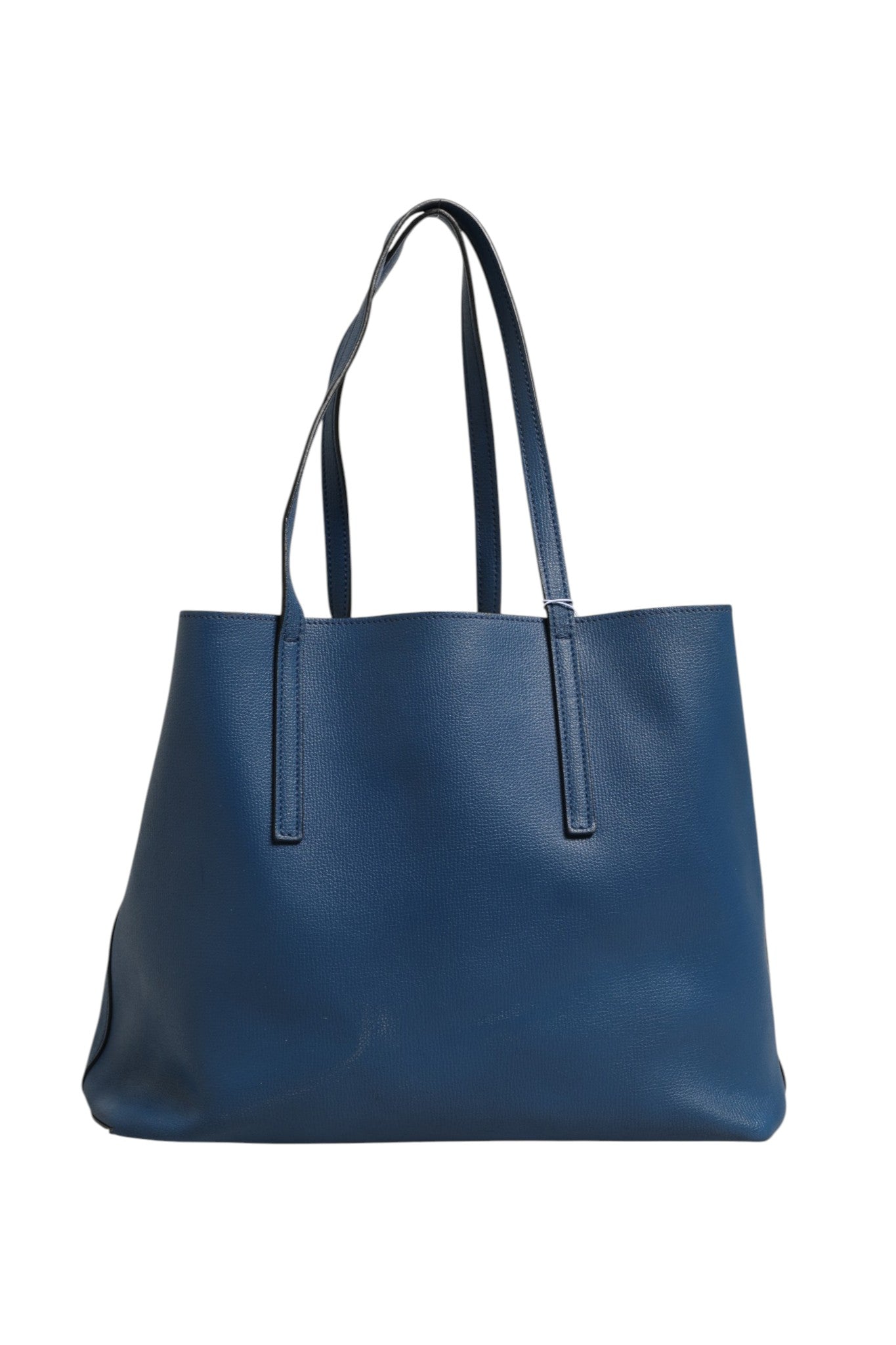 Fendi Leather Navy Blue Shopping Tote | Regal Royce