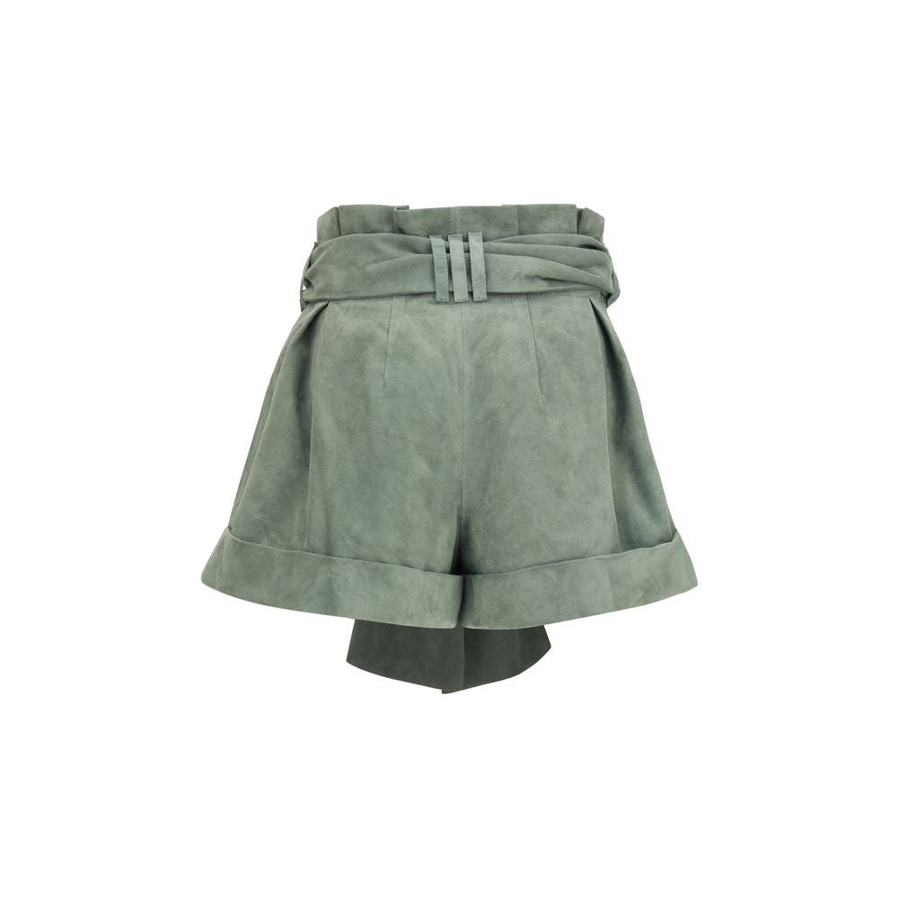 Balmain Bicolor Lamb Ovis Aries Aries Bermuda Shorts | Regal Royce