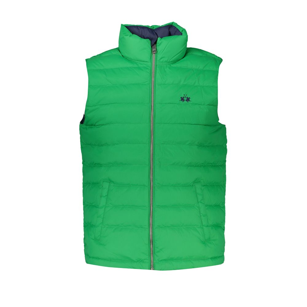 La Martina Verde Poliammide Men's Gilet | Regal Royce