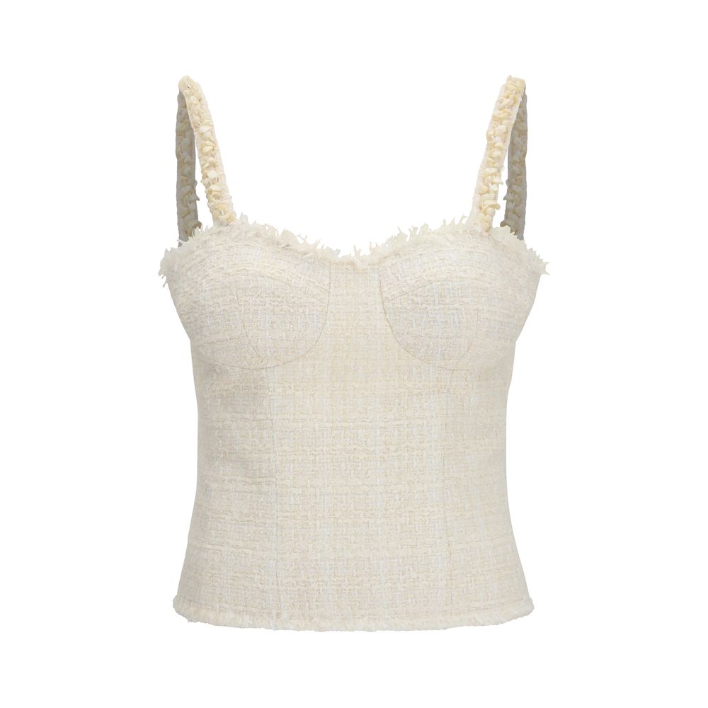 Balmain Beige Polyester Blouse | Regal Royce