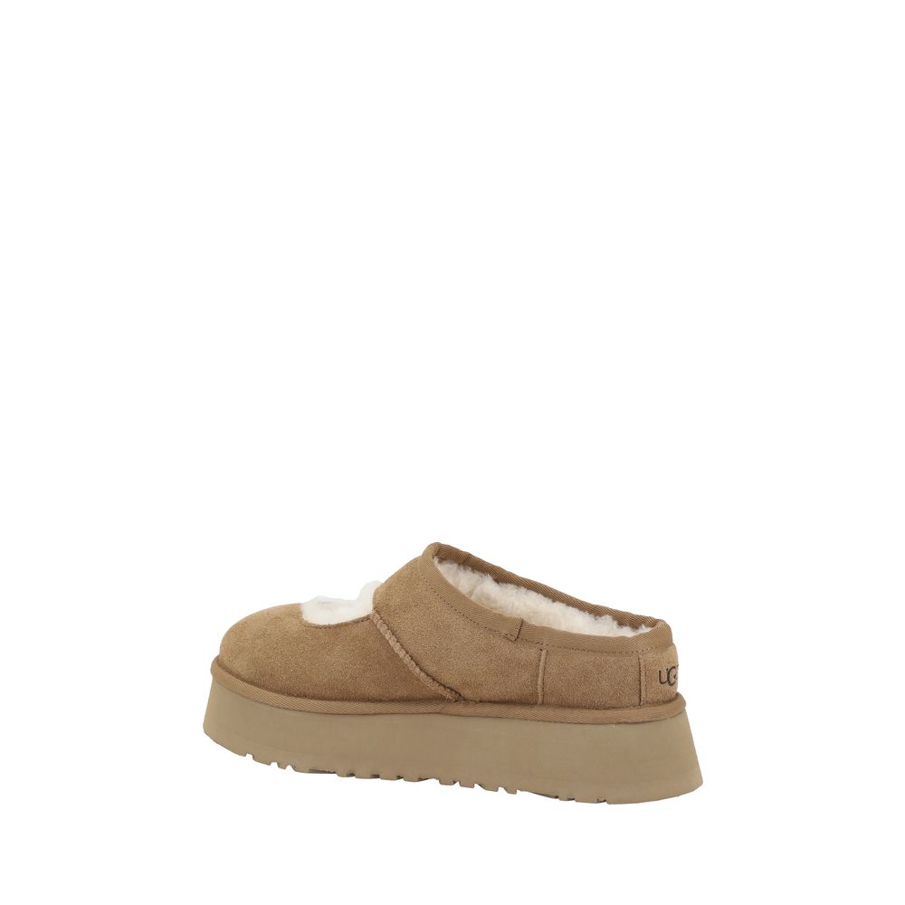 UGG Beige Leather Flats | Regal Royce