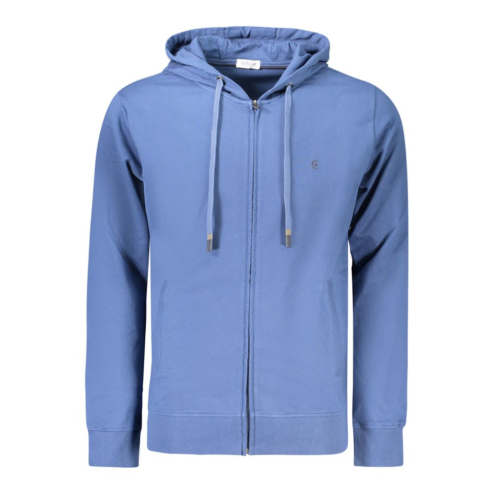 Coveri Moving Blue Cotton Mens Sweatshirt | Regal Royce
