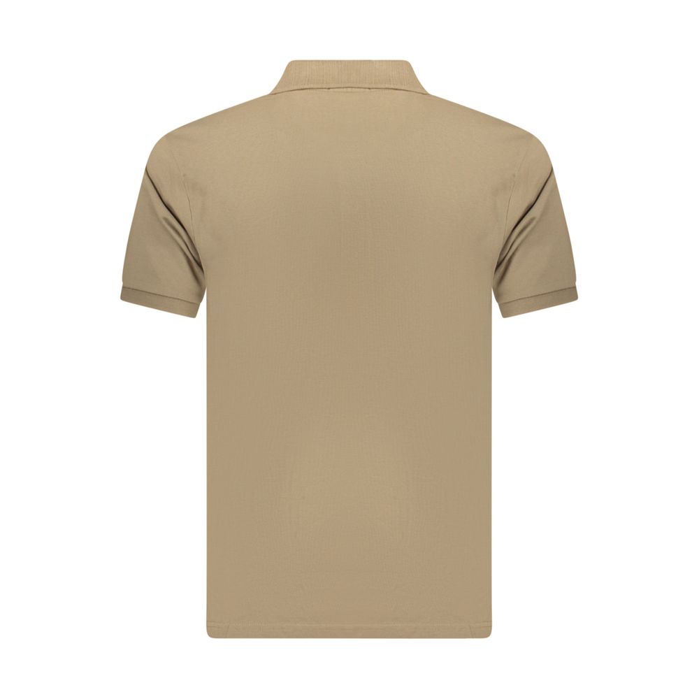 Coveri Moving Brown Cotton Men's Polo Shirt | Regal Royce