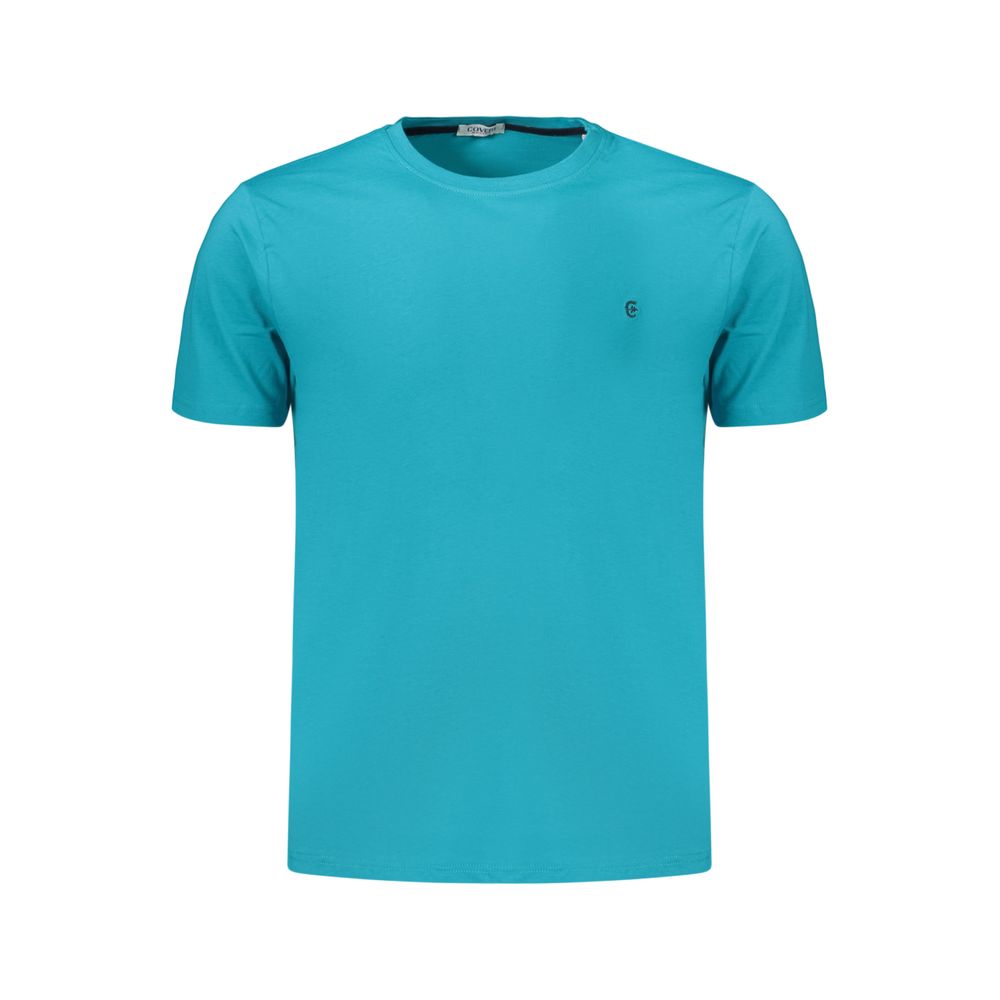 Coveri Moving Azzurro Cotton Men's T-Shirt | Regal Royce