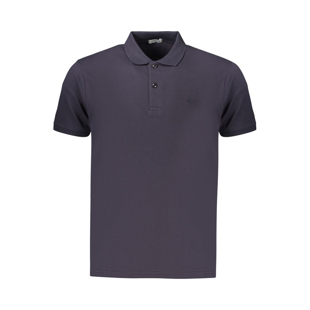Coveri Moving Blue Cotton Men's Polo | Regal Royce