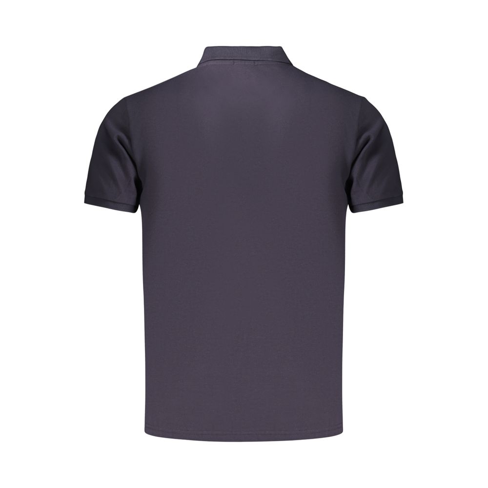 Coveri Moving Blue Cotton Men's Polo | Regal Royce