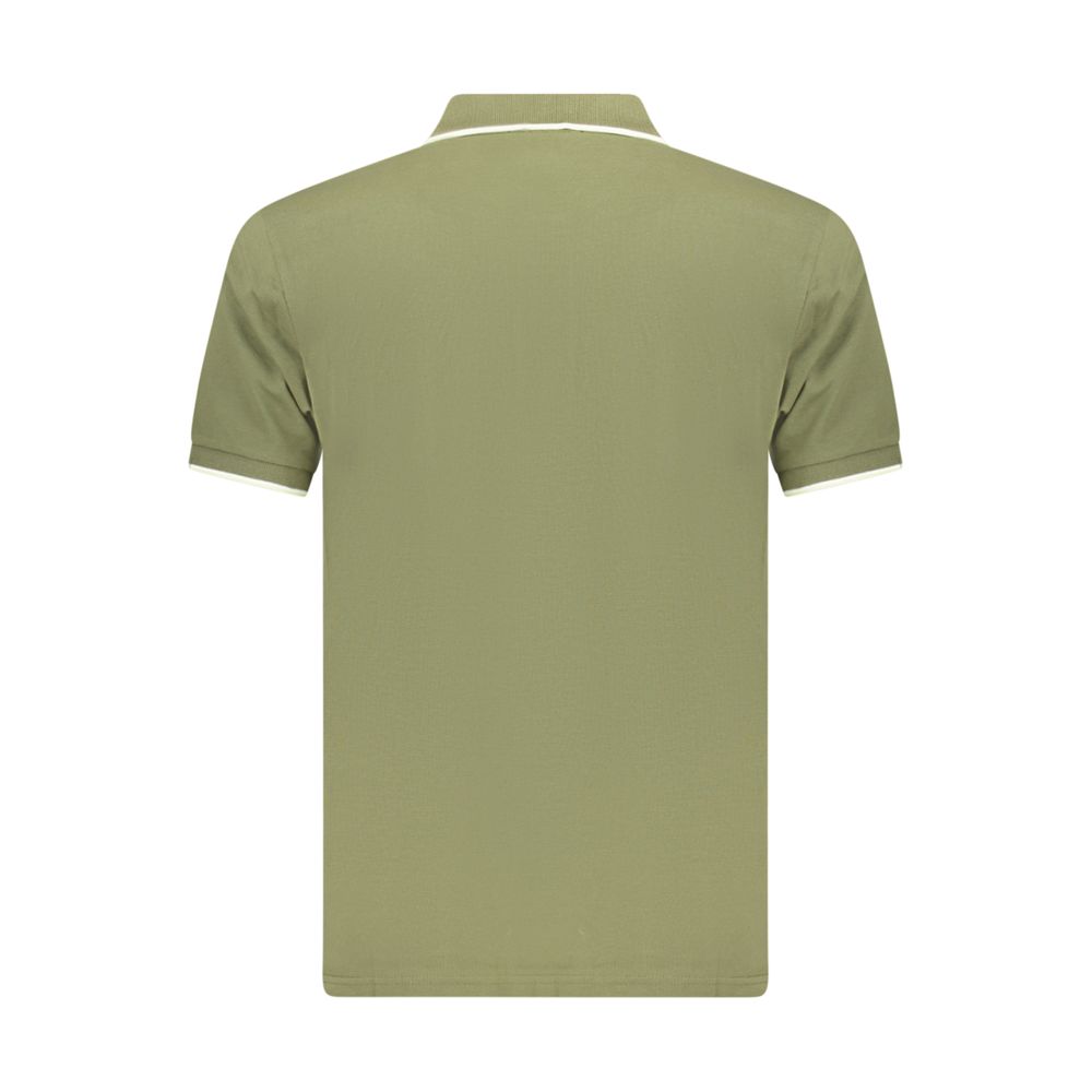 Coveri Moving Green Cotton Men's Polo | Regal Royce