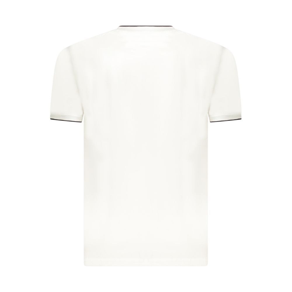 Coveri Moving White Cotton Men's T-Shirt | Regal Royce