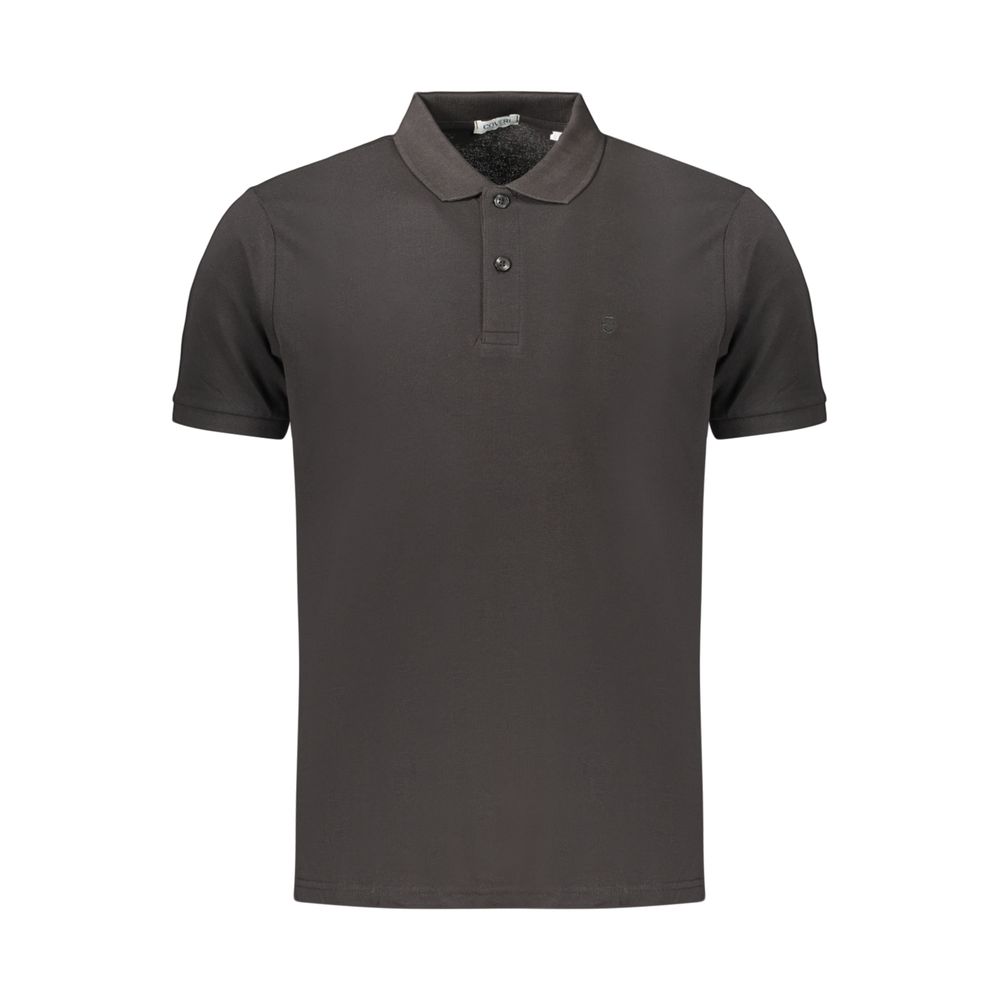Coveri Moving Black Cotton Men's Polo Shirt | Regal Royce