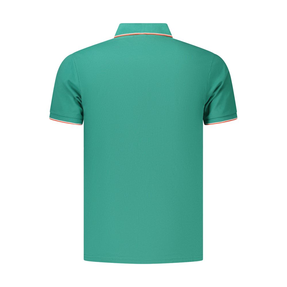 Coveri Moving Green Cotton Men's Polo Shirt | Regal Royce