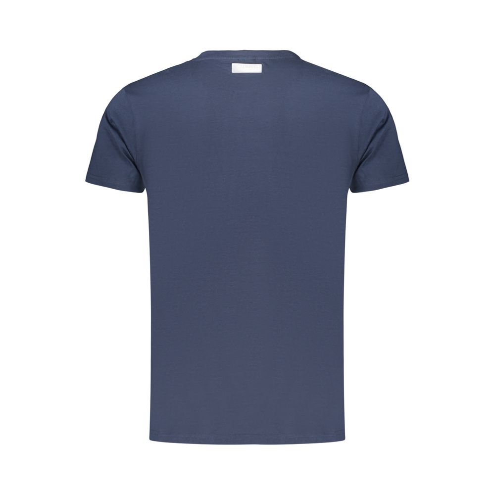 Bikkembergs Blu Cotton Men's T-Shirt | Regal Royce