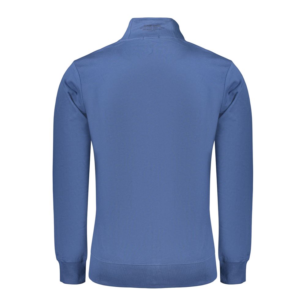 Coveri Moving Blue Cotton Men's Sweatshirt | Regal Royce