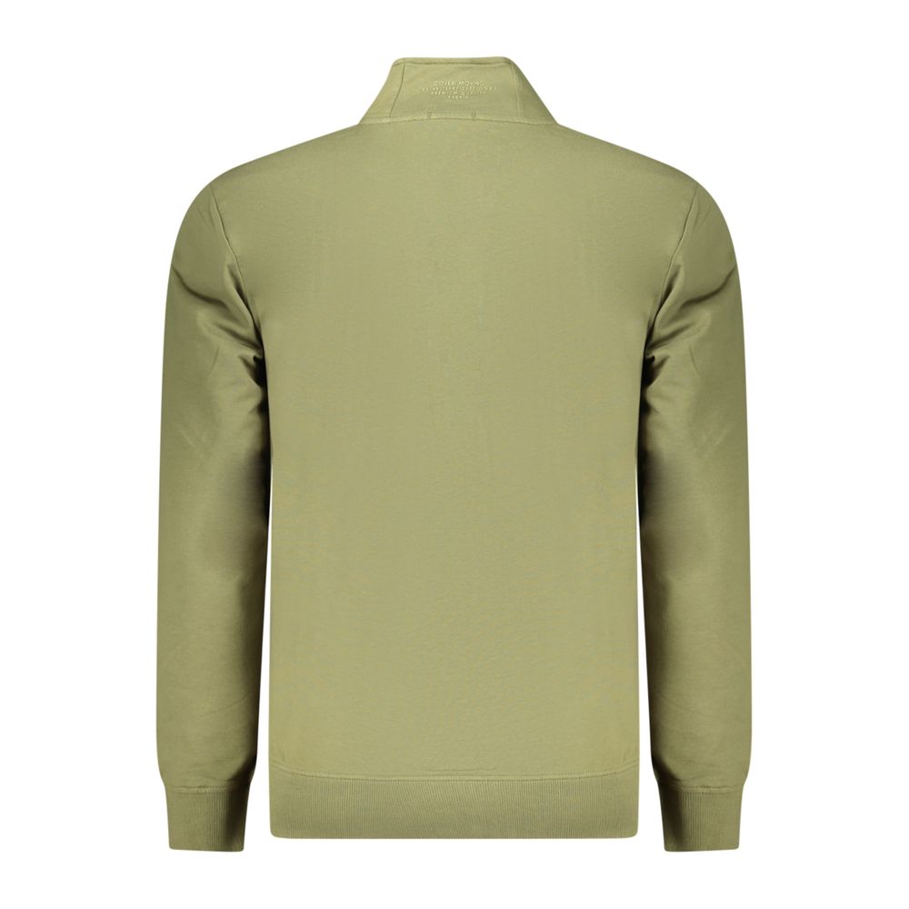 Coveri Moving Green Cotton Men's Sweatshirt | Regal Royce