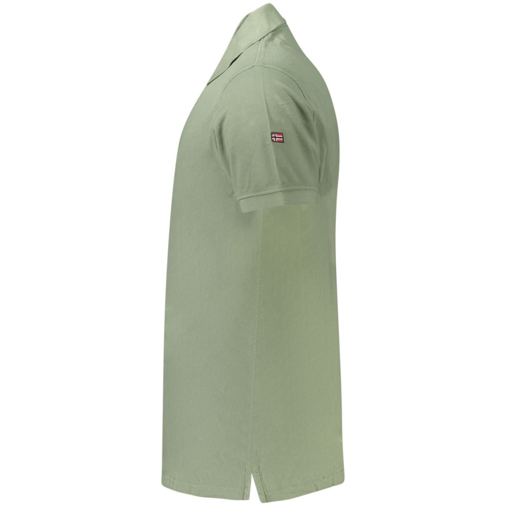 Norway 1963 Green Cotton Men's Polo | Regal Royce