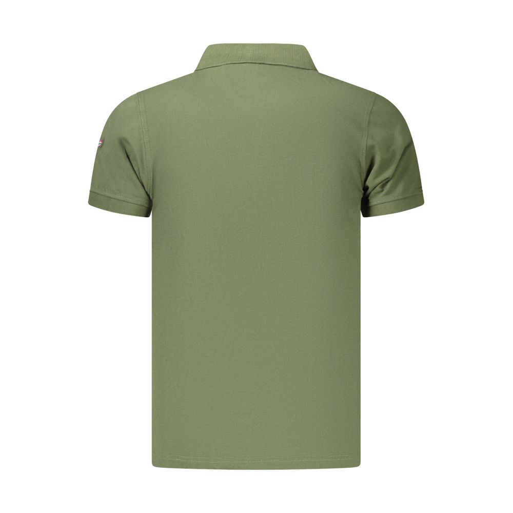 Norway 1963 Verde Cotton Men's Polo | Regal Royce
