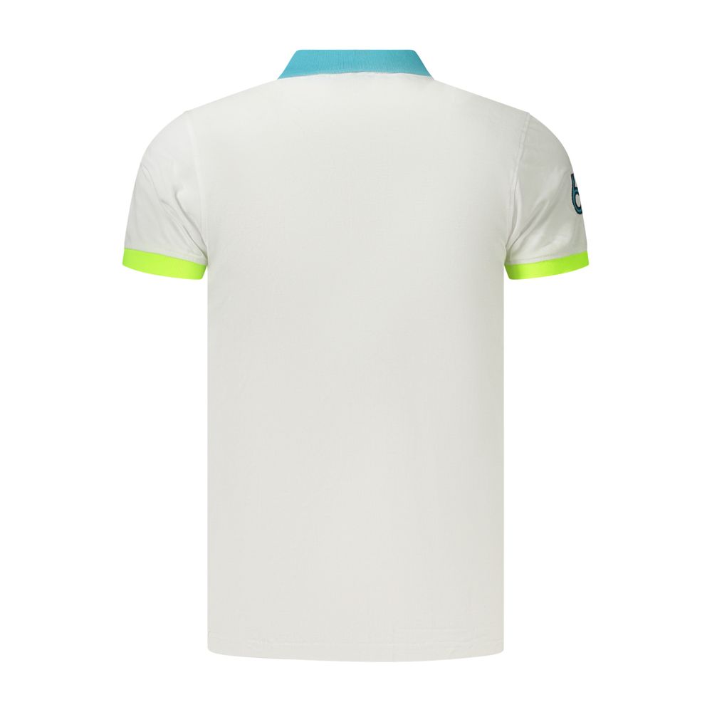 Norway 1963 Bianco Cotton Men's Polo | Regal Royce