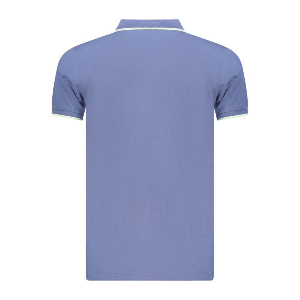 Norway 1963 Blue Cotton Men's Polo Shirt | Regal Royce