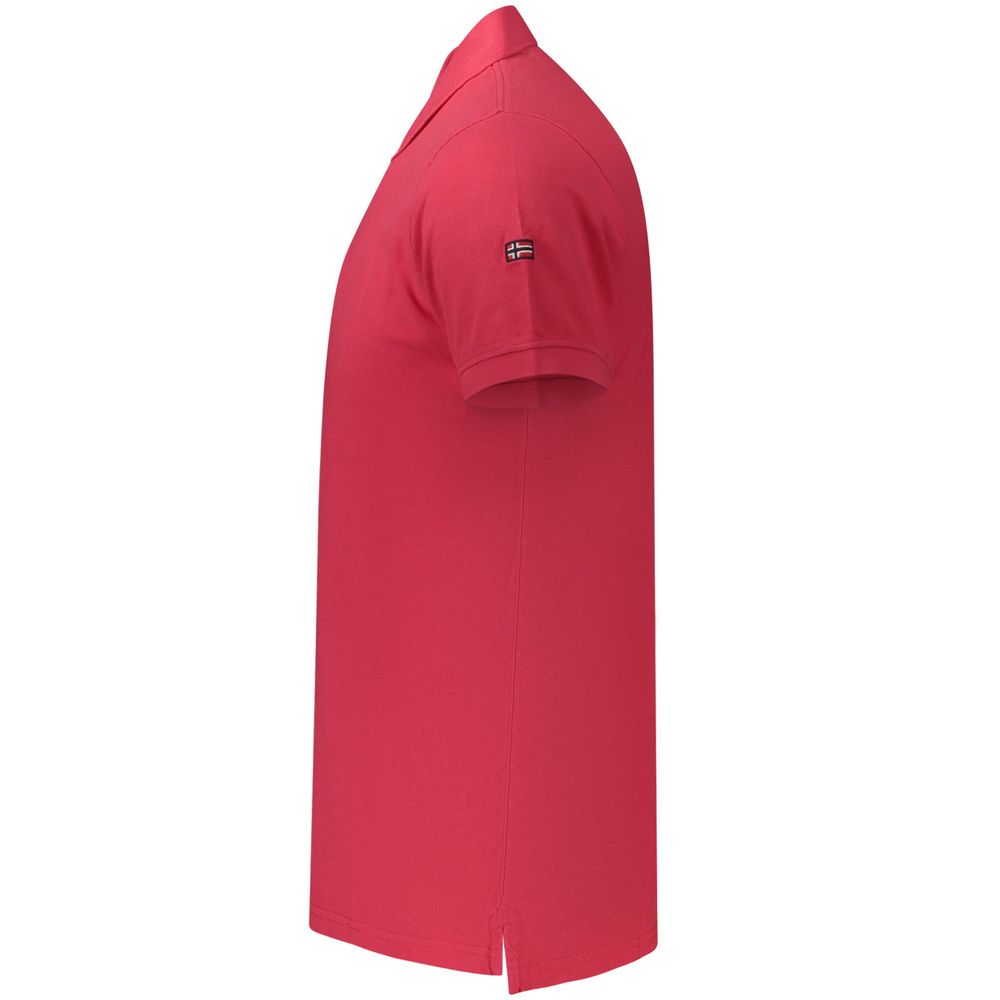 Norway 1963 Rosso Cotton Men's Polo | Regal Royce