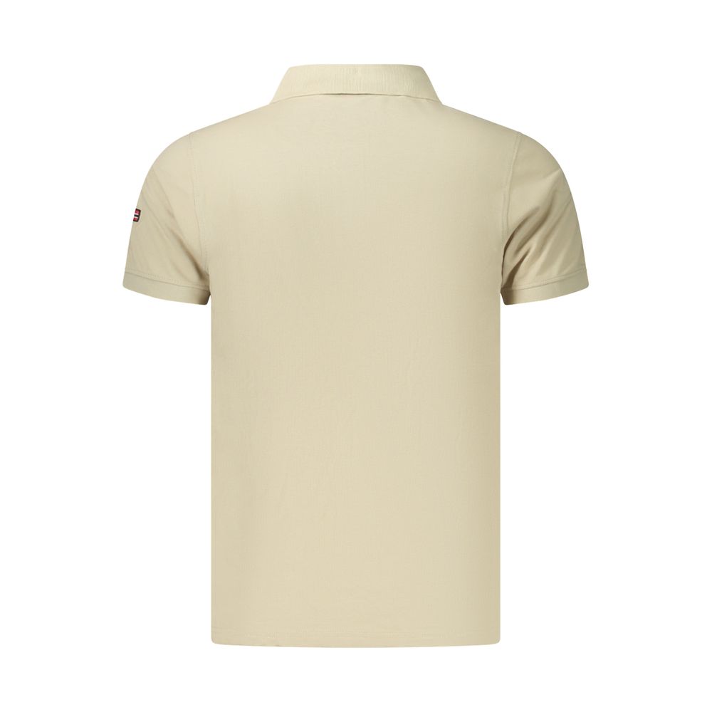 Norway 1963 Beige Cotton Men's Polo | Regal Royce