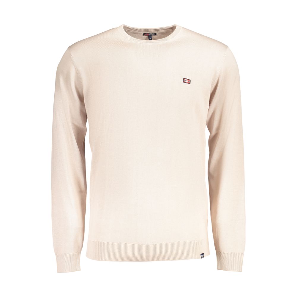 Norway 1963 Beige Cotton Men's Sweater | Regal Royce