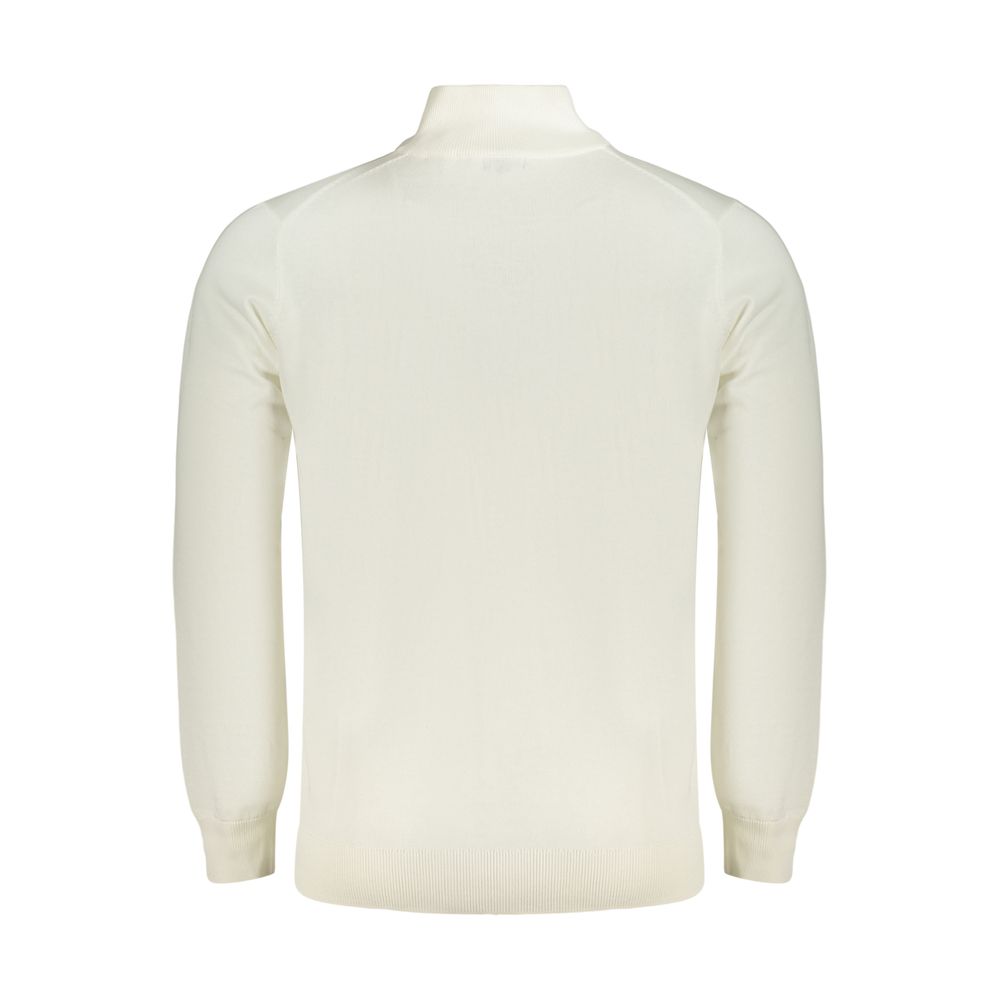 Norway 1963 White Cotton Men's Sweater | Regal Royce