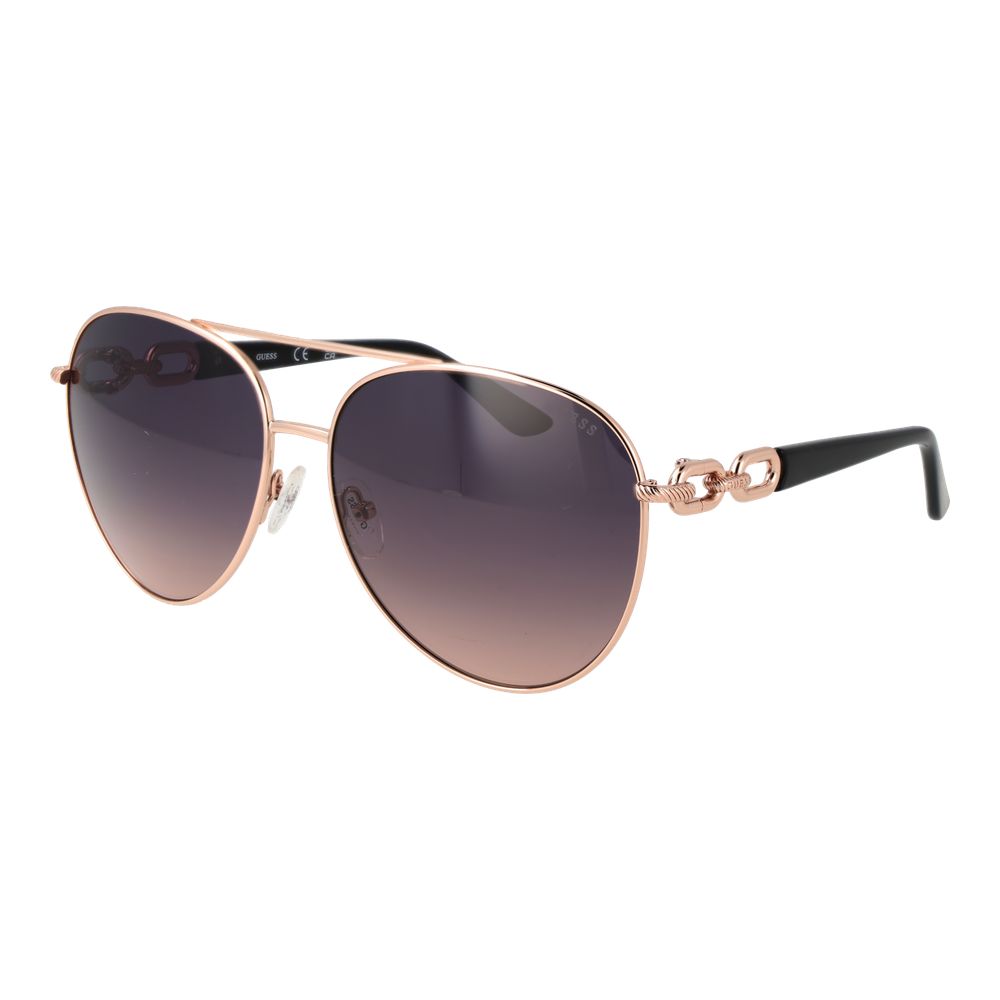 Guess Rose Gold Metal Sunglasses | Regal Royce