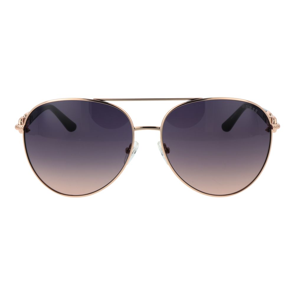 Guess Rose Gold Metal Sunglasses | Regal Royce