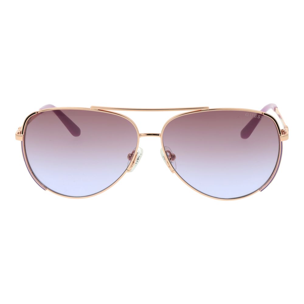 Guess Rose Gold Metal Sunglasses | Regal Royce
