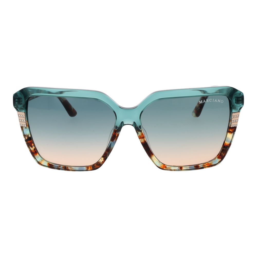 Marciano by Guess Turquoise Acetate Sunglasses | Regal Royce