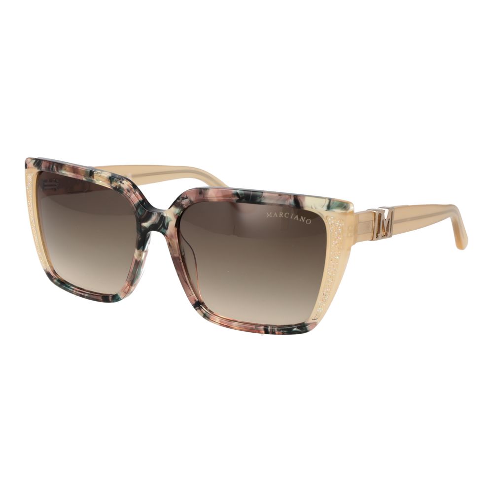 Marciano by Guess Beige Acetate Sunglasses | Regal Royce