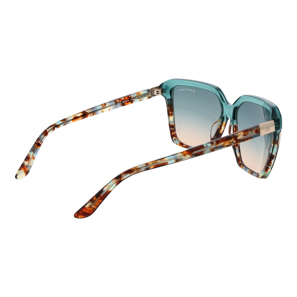 Marciano by Guess Turquoise Acetate Sunglasses | Regal Royce