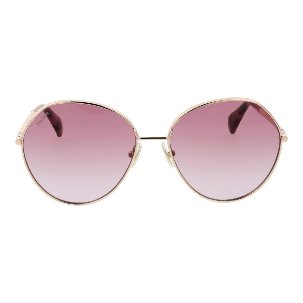Max Mara Rose Gold Metal Sunglasses | Regal Royce