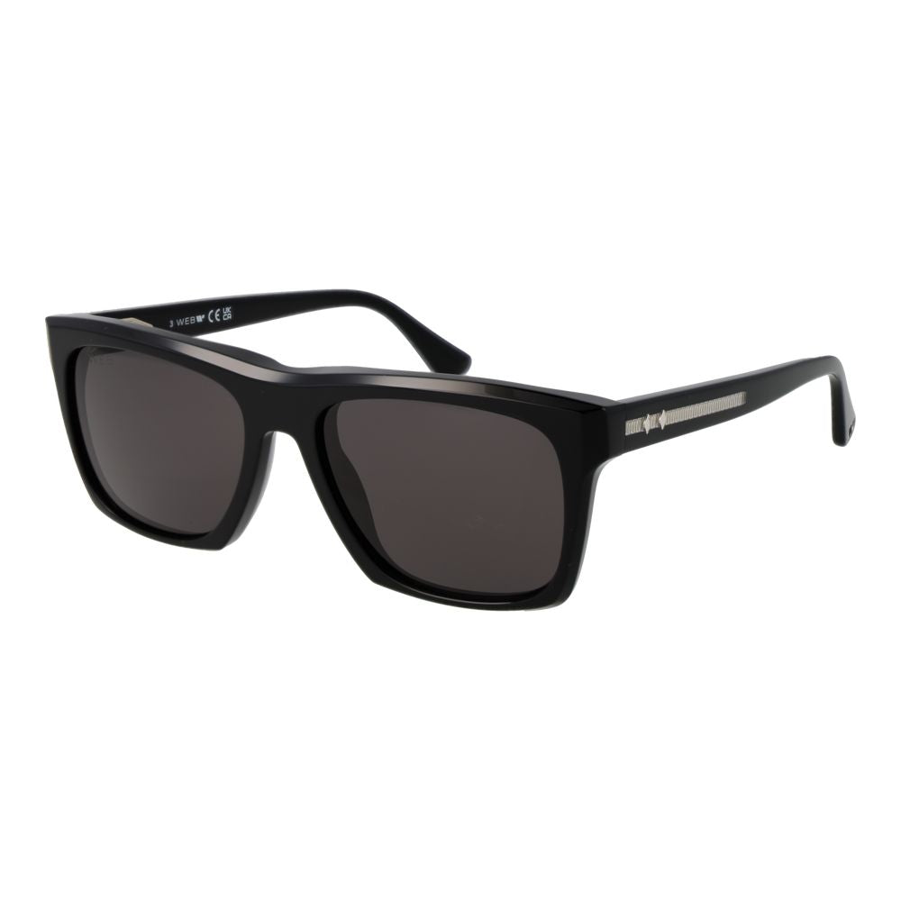 Web Black Acetate Sunglasses | Regal Royce