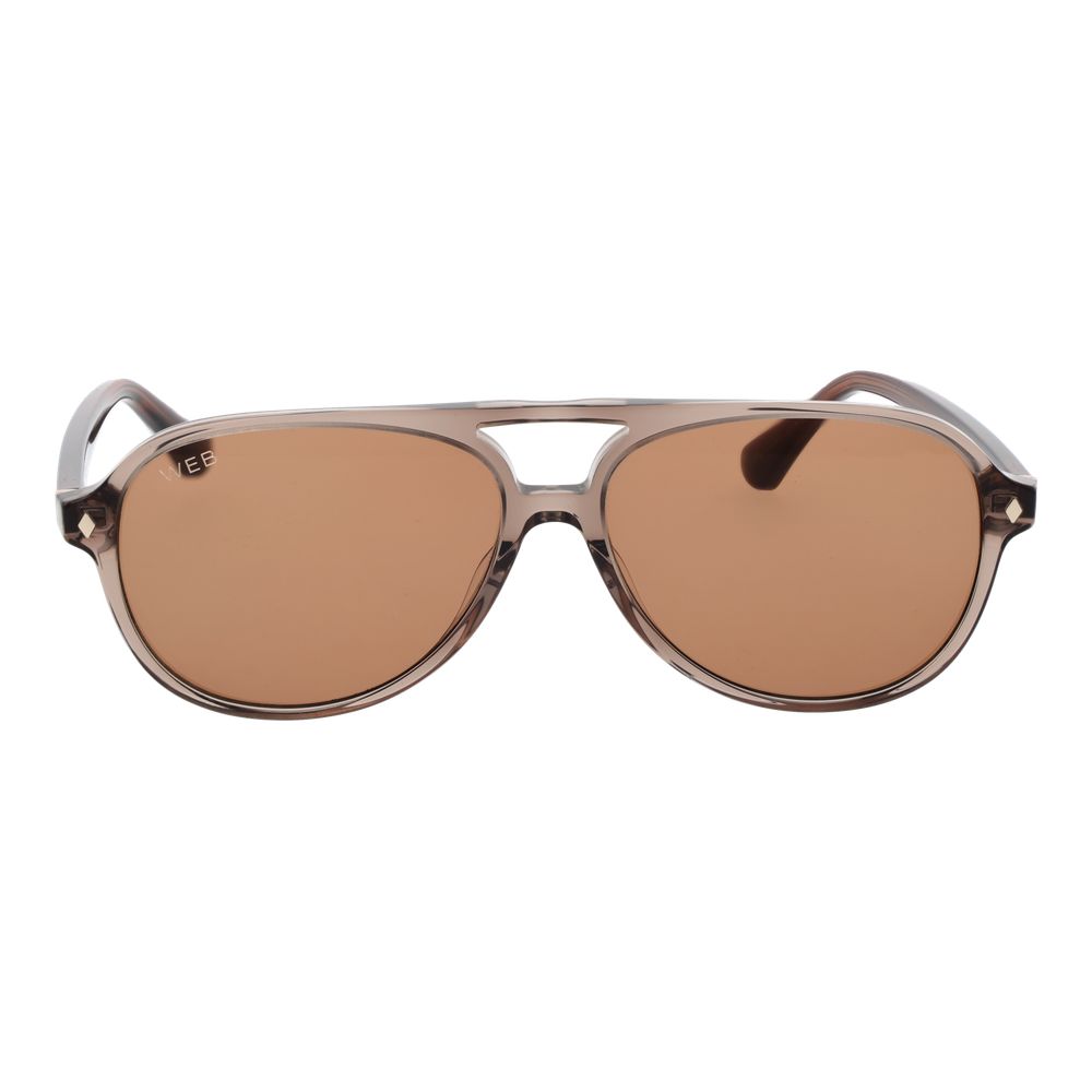 Web Brown Acetate Sunglasses | Regal Royce