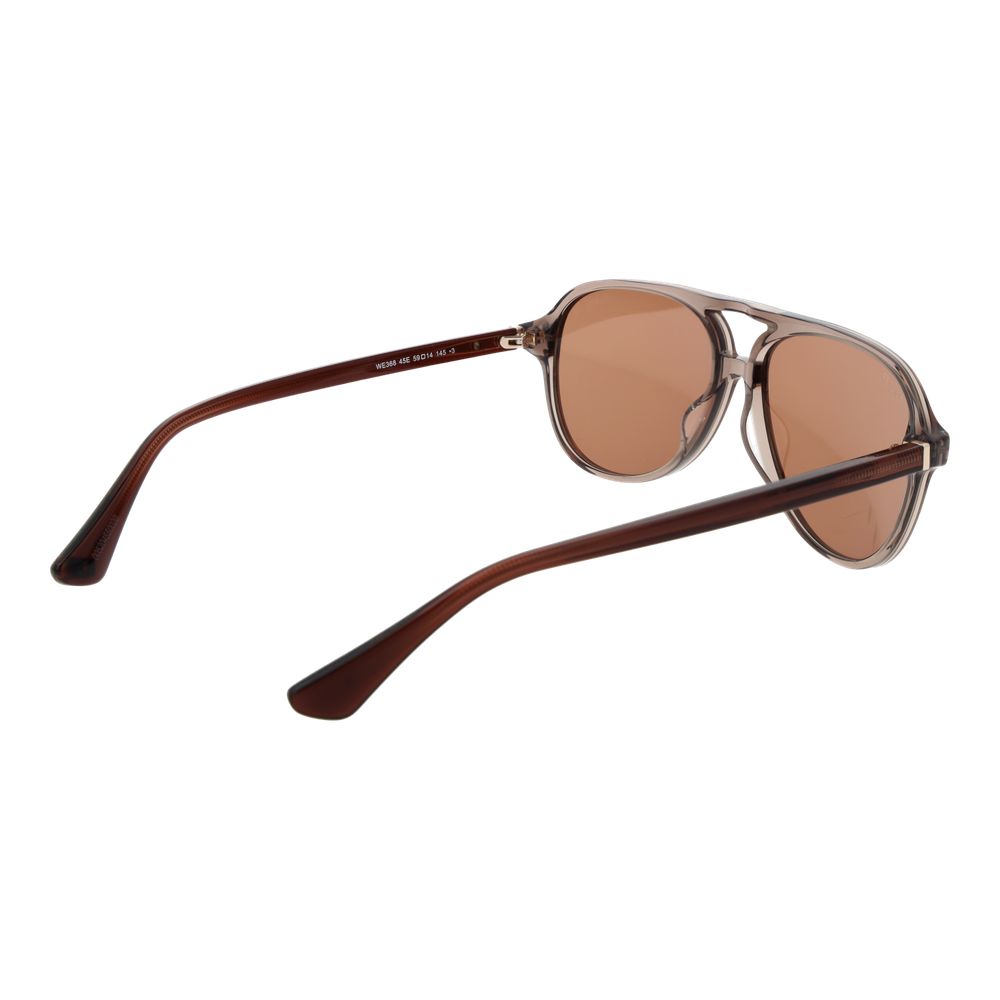 Web Brown Acetate Sunglasses | Regal Royce