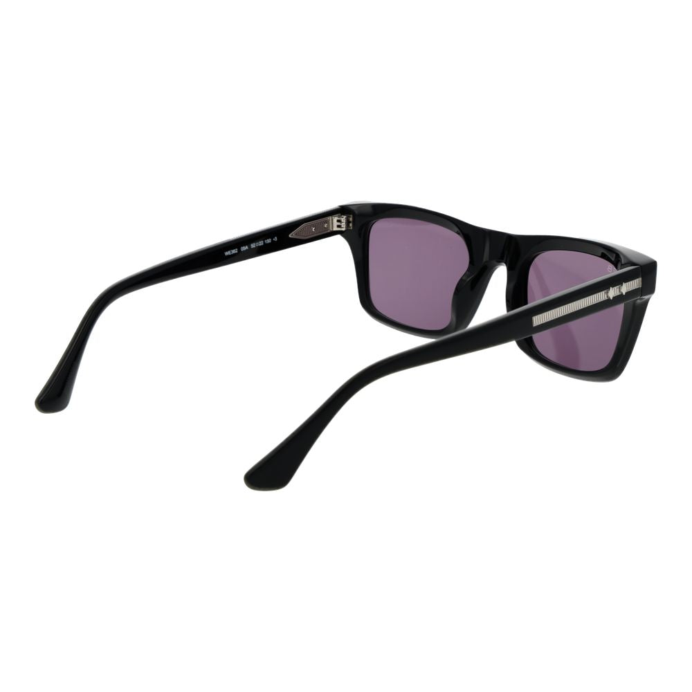 Web Black Acetate Sunglasses | Regal Royce