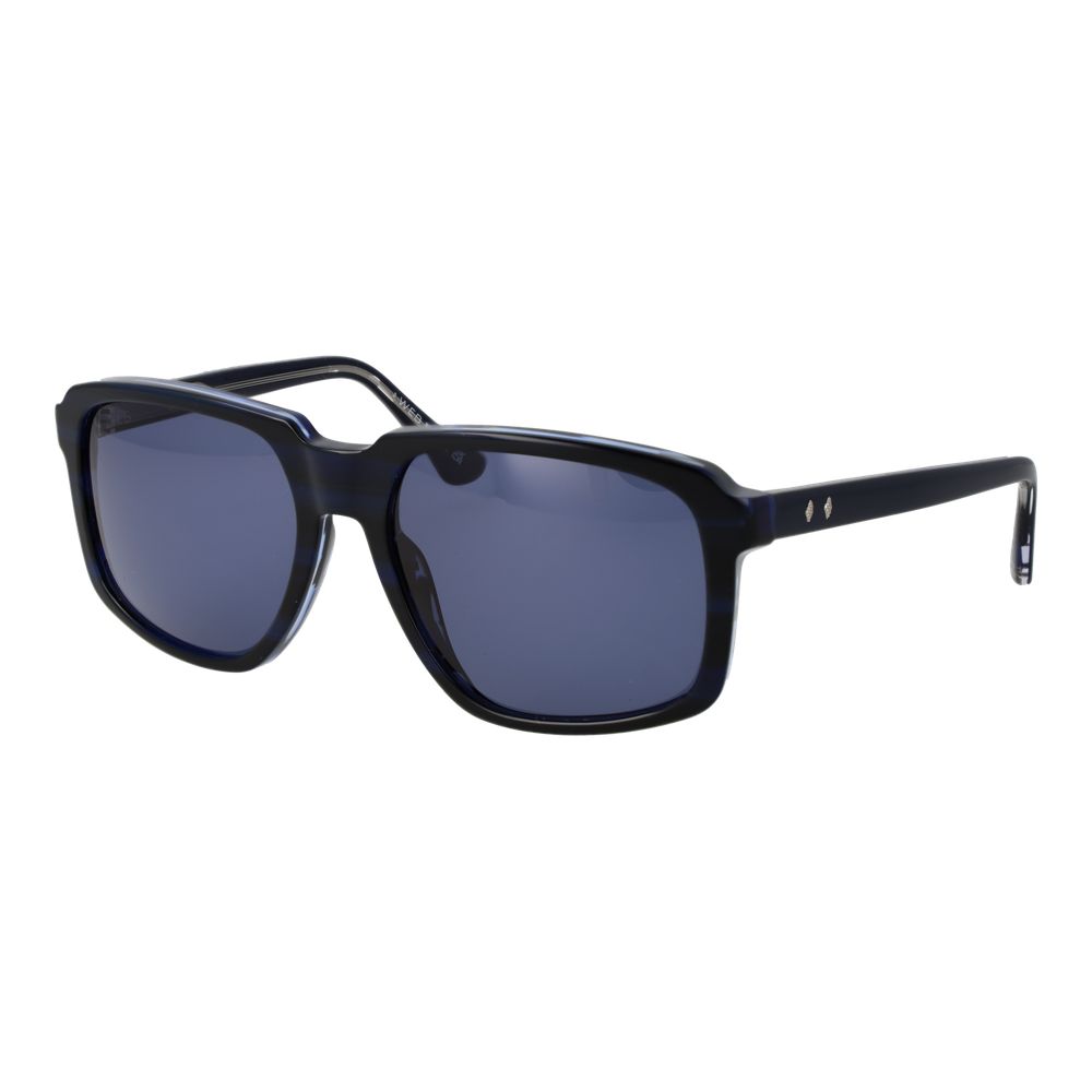 Web Blue Acetate Sunglasses | Regal Royce