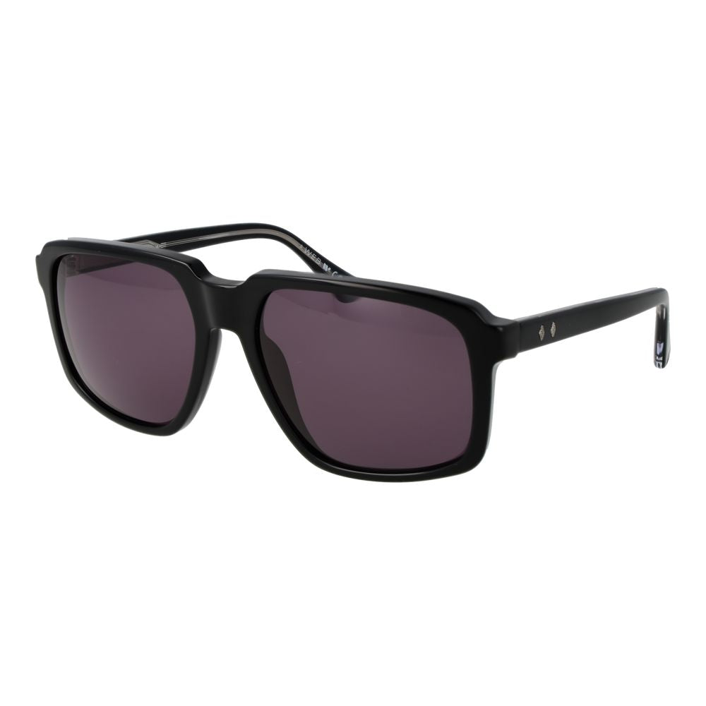Web Black Acetate Sunglasses | Regal Royce
