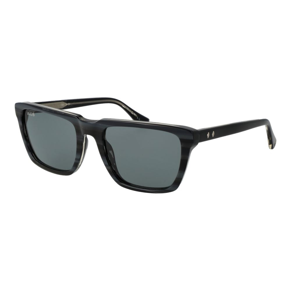 Web Gray Acetate Sunglasses | Regal Royce