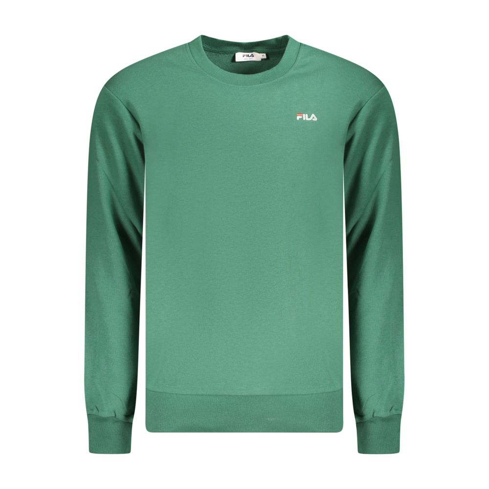 Fila Verde Cotton Men's Sweatshirt | Regal Royce