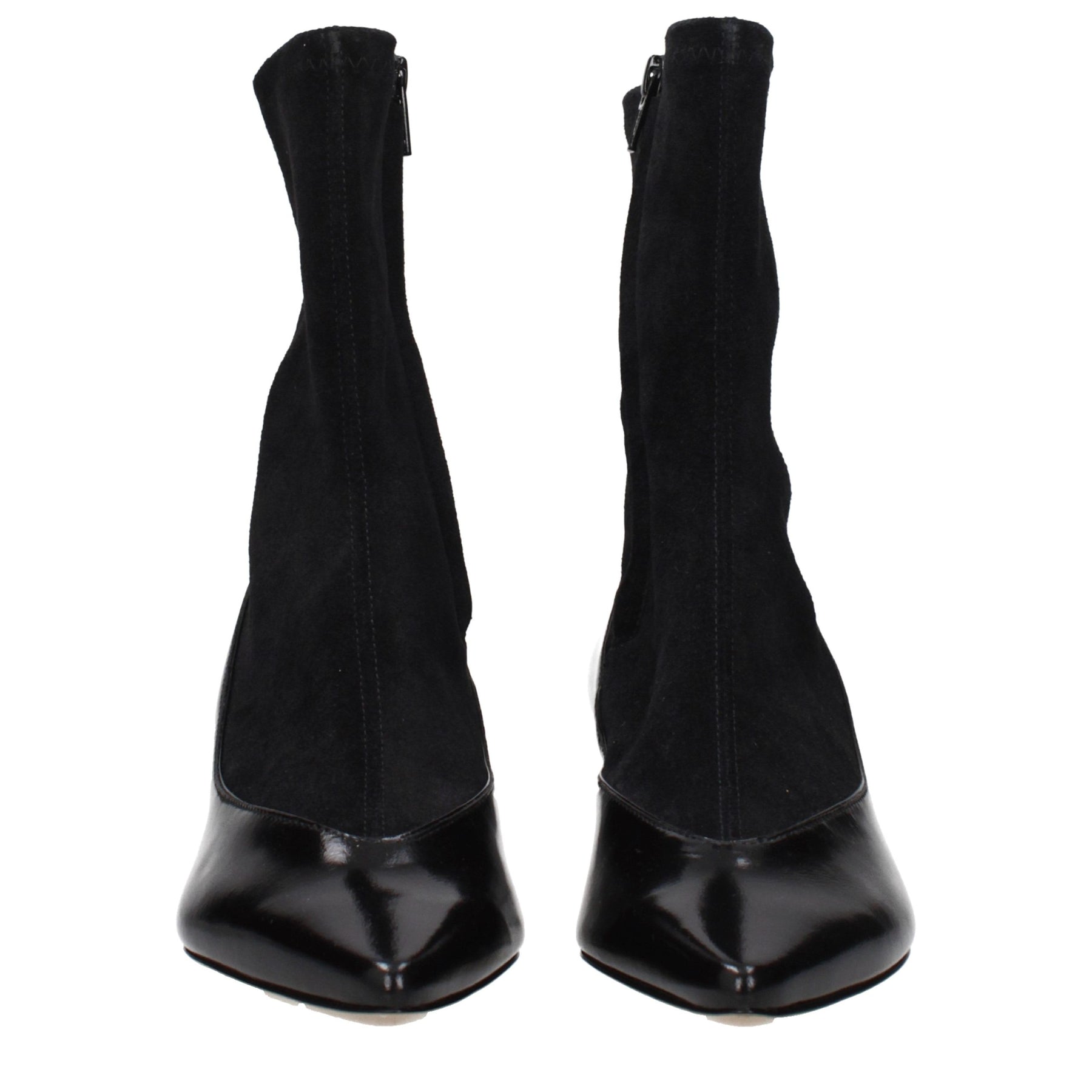 Jacquemus Black Leather Ankle Boots | Regal Royce