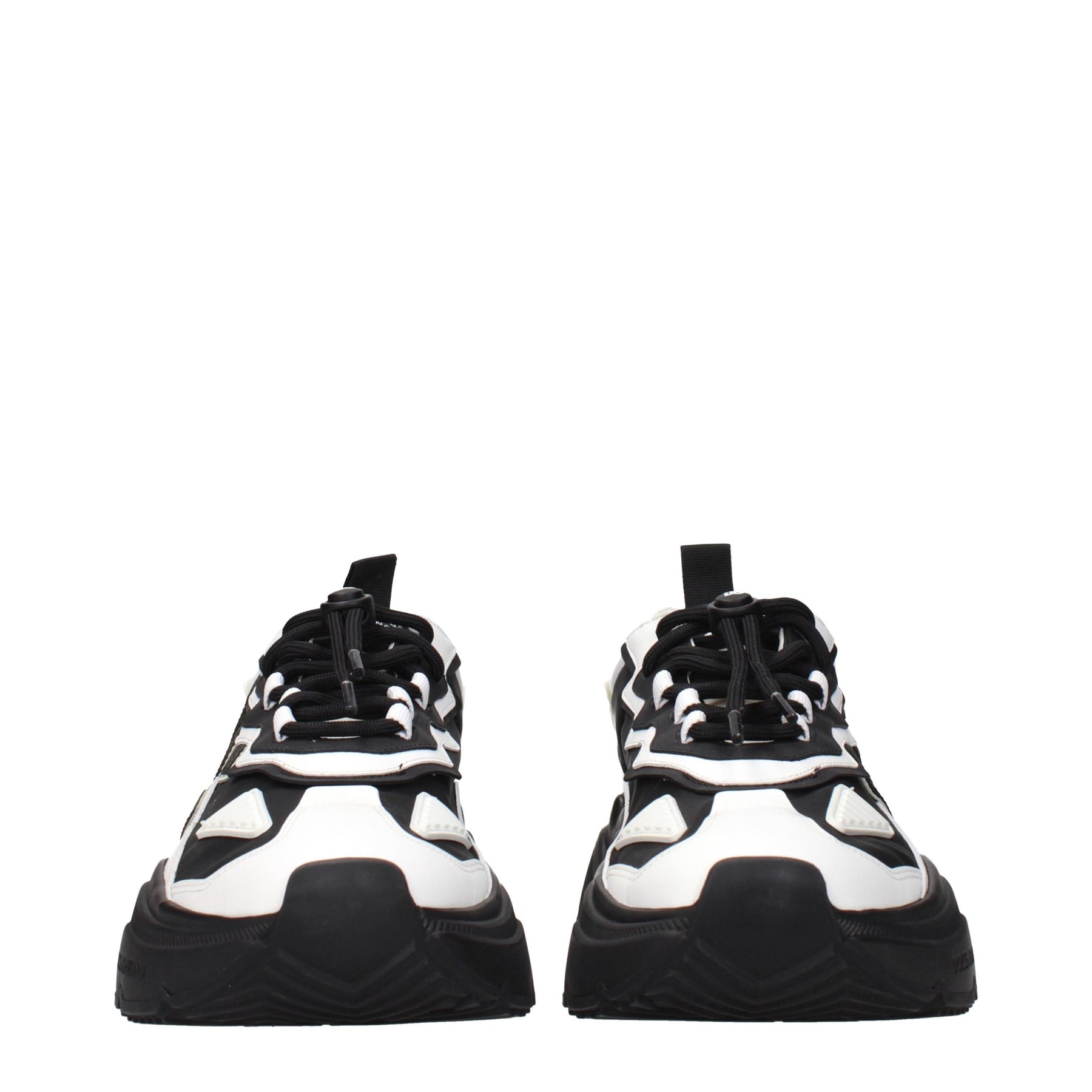Dolce & Gabbana White Leather Chunky Sneakers | Regal Royce